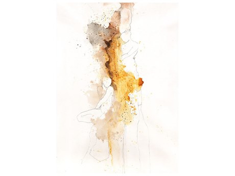 Daleno Behind the Drapes II Wall Art