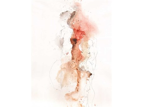 Daleno Behind the Drapes III Wall Art