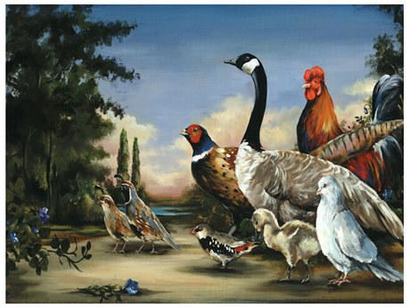 Daleno Feast Or Fowl Wall Art