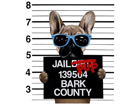 Daleno Prison Pup Wall Art