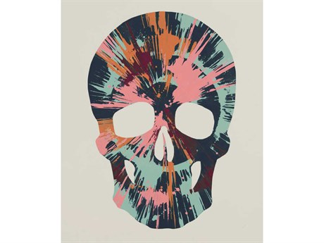 Daleno Skull On Holiday Wall Art