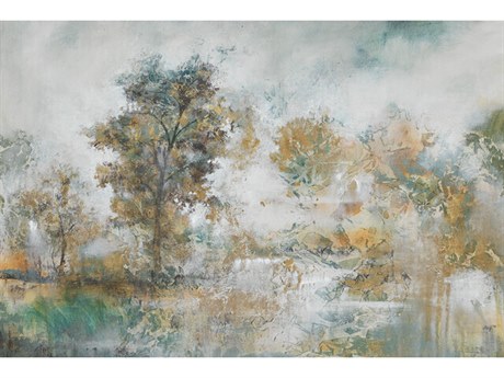 Daleno Amber and Oat Wall Art