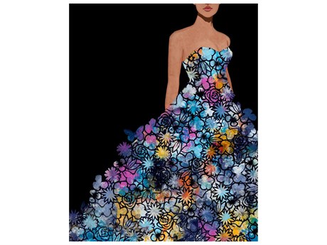 Daleno Met Gala Arrival Wall Art