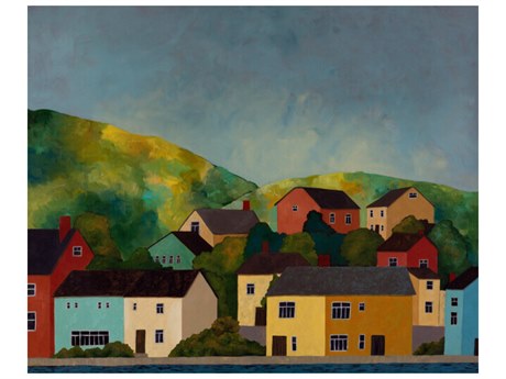 Daleno Eastern Lake View Wall Art