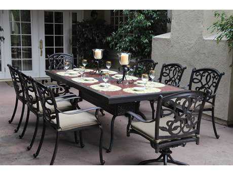 Darlee Outdoor Living Santa Monica Cast Aluminum Antique Bronze Dining Chair Dadl20521 Darlee Outdoor Living Santa Monica Cast, Darlee Santa Monica Patio Furniture