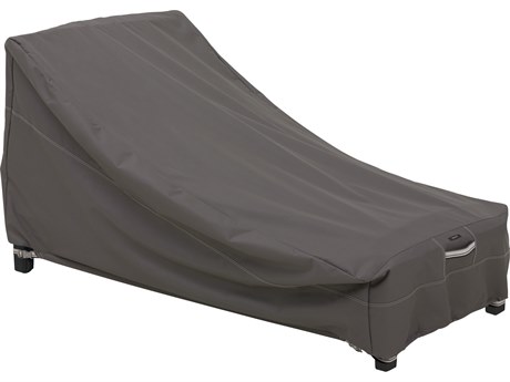 Duck Covers Ravenna Dark Taupe 78 Inch Day Chaise Lounge Cover