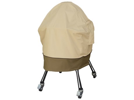 Duck Covers Veranda Pebble 27 Inch Kamado Ceramic BBQ Grill Cover