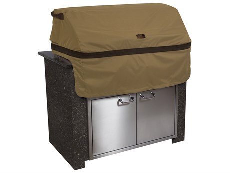 Duck Covers Hickory Tan 38 Inch Small Built in Grill Top Cover