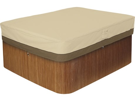 Duck Covers Veranda Pebble 82 Inch Rectangular Hot Tub Cover