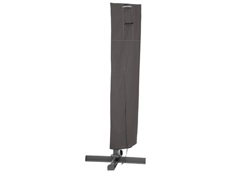 Duck Covers Ravenna Dark Taupe 13 Foot Offset Umbrella/Frame Cover