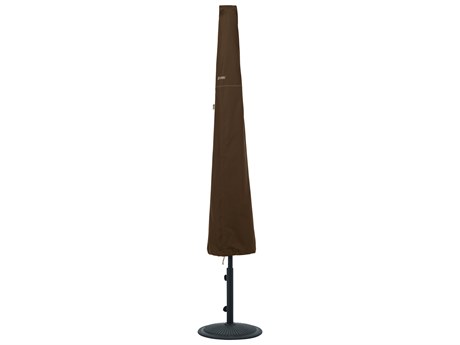 Duck Covers Madrona Dark Cocoa 23.5 Inch RainProof Patio Umbrella Cover
