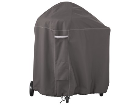 Duck Covers Ravenna Dark Taupe 110 Inch Weber Summit Grill Cover