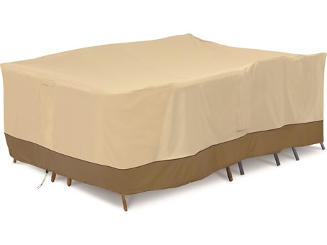 Duck Covers Veranda Pebble 102 Inch Conversation Set/ General Purpose Furniture Cover