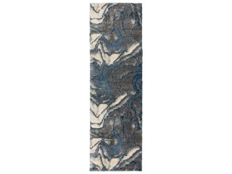 Dalyn Barkley Shag Abstract Runner Area Rug