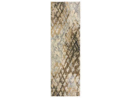 Dalyn Barkley Shag Geometric Runner Area Rug