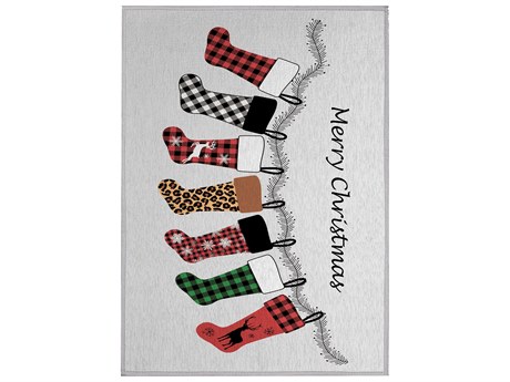 Dalyn Cozy Winter Graphic Area Rug