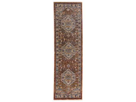 Dalyn Bergama Bordered Runner Area Rug