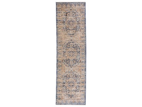 Dalyn Bergama Bordered Runner Area Rug