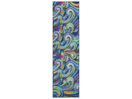 Dalyn Seabreeze Graphic Runner Area Rug