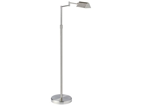 Dainolite Satin Nickel Floor Lamp