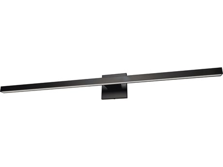 Dainolite Arandel 1-Light Matte Black Vanity Light