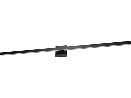 Dainolite Arandel 1-Light Matte Black Vanity Light