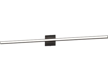 Dainolite Arandel 1-Light Matte Black Vanity Light