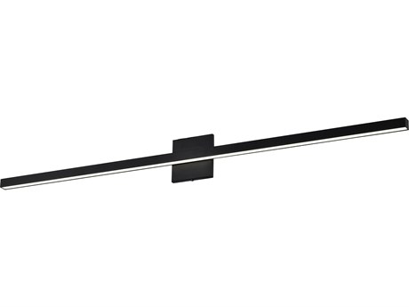 Dainolite Arandel 1-Light Matte Black Vanity Light