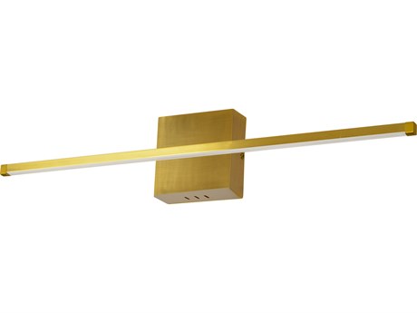 Dainolite Array 1-Light Aged Brass Wall Sconce