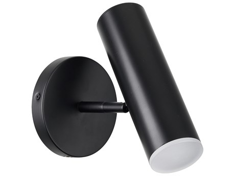 Dainolite Constance 1-Light Matte Black Wall Sconce