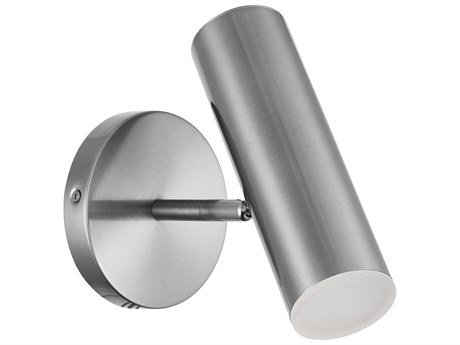 Dainolite Constance 1-Light Satin Chrome Wall Sconce