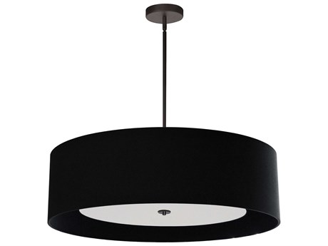 Dainolite Helena 4-Light Matte Black Pendant