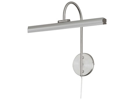 Dainolite Display Exhibit 2-Light Satin Chrome Picture Light
