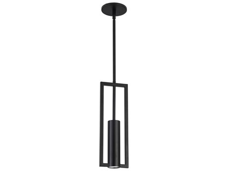 Dainolite Pauline 1-Light Matte Black Geometric Mini Pendant