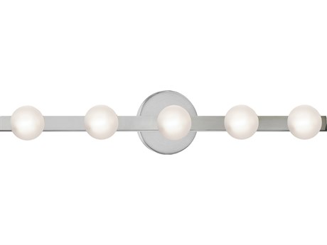 Dainolite Raleigh 5-Light Polished Chrome Vanity Light