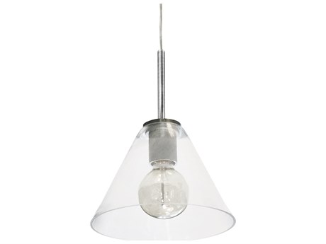 Dainolite Roswell 1-Light Satin Chrome Mini Pendant