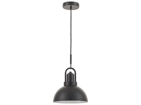 Dainolite Reveka 1-Light Matte Black Mini Pendant