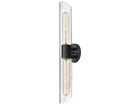 Dainolite Samantha 2-Light Matte Black Vanity Light
