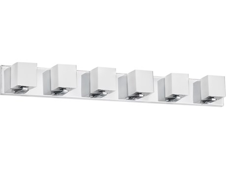 Dainolite Verona 6-Light Polished Chrome Vanity Light