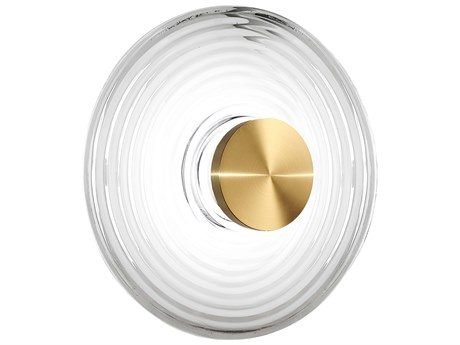 Dainolite Windfeild 1-Light Aged Brass Wall Sconce