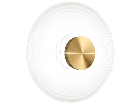 Dainolite Windfeild 1-Light Aged Brass Wall Sconce