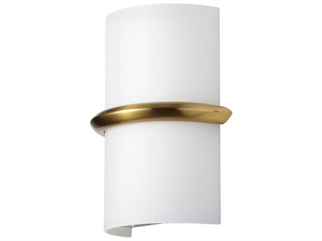 Dainolite Wallace 1-Light Aged Brass Wall Sconce