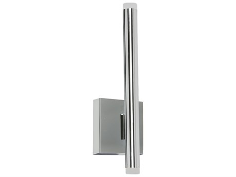 Dainolite Wilson 2-Light Polished Chrome Wall Sconce
