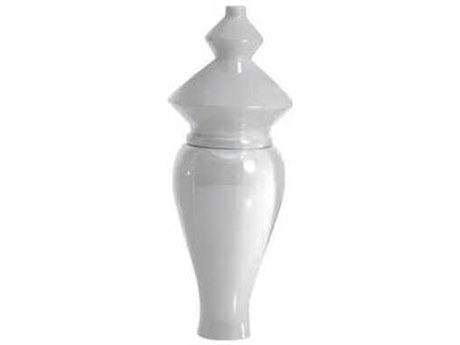 Driade 6 Amici By Linde Burkhardt Pearl White Vase