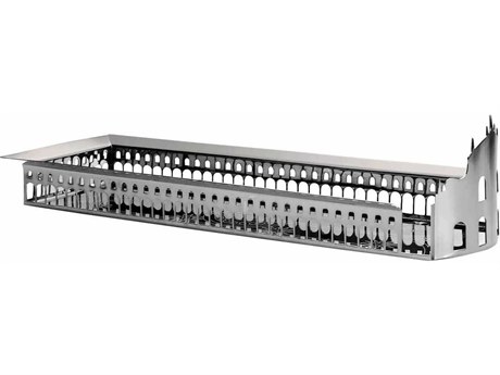 Driade Piazze Vigevano Piazza Ducale Stainless Steel Platter