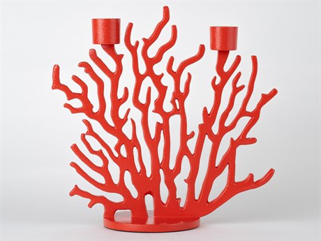 Driade Tenochtitlan Red Candle Holder