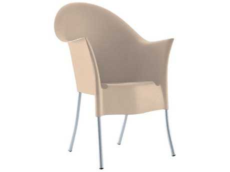 Driade Lord Yo Aluminum Polypropylene Stackable Armchair In Carnation