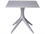 Driade Outdoor App Polypropylene 31.4'' Wide Square Dining Table in White  DRID00622V002