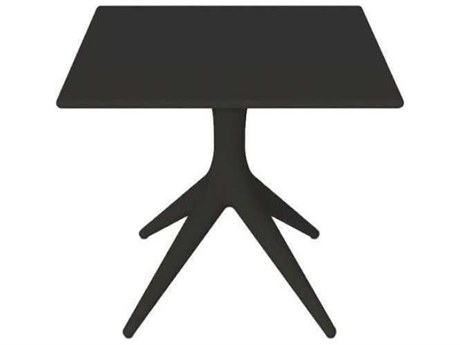 Driade Outdoor App Polypropylene 31.4'' Square Dining Table in Black