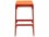 Driade Outdoor Mingx Steel Cushion Counter Stool in Bronze  DRID04306B122